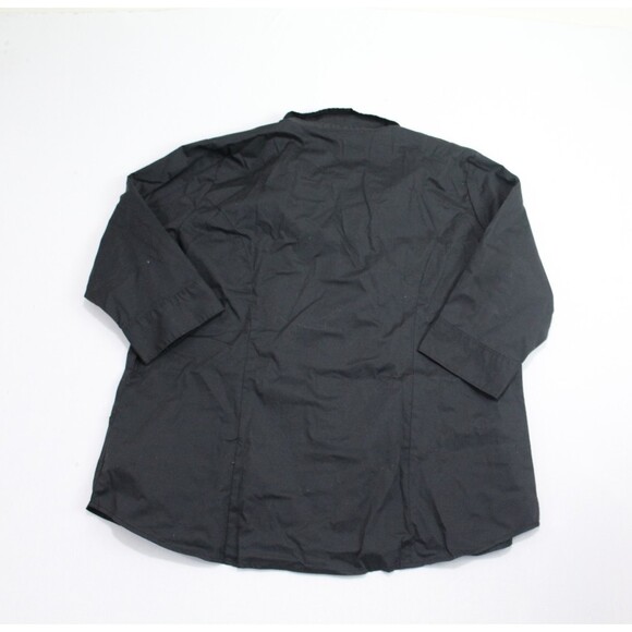 Lee Riders Women Black Button Up Casual Size 1X - Picture 6 of 6